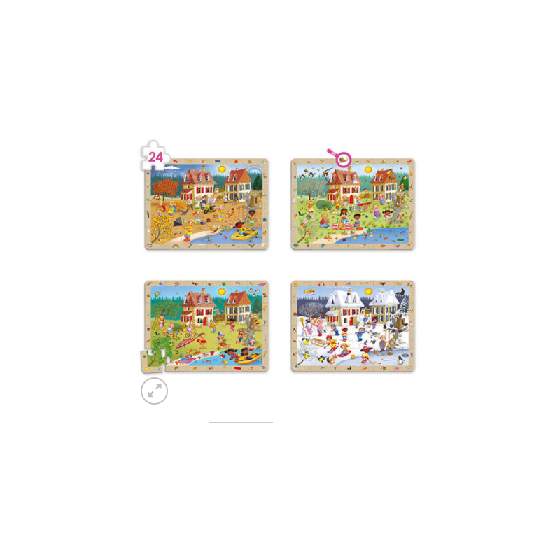PUZZLE OBSERVACIÓN LAS 4 ESTACIONES