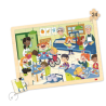 Set puzzles madera: Mi cole inclusivo