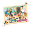 Set puzzles madera: Mi cole inclusivo
