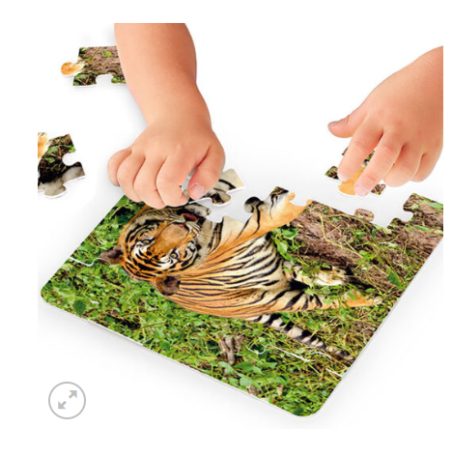 SET 3 PUZZLES PROGRESIVOS ANIMALES