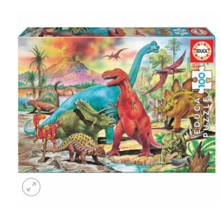 Puzzle Dinosaurios – 100 piezas