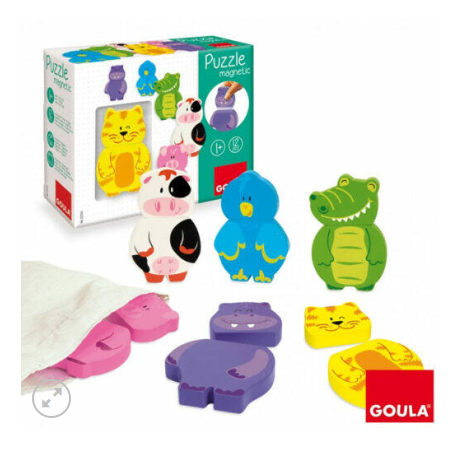 PUZZLES MAGNÉTICOS INTERCAMBIABLES ANIMALES