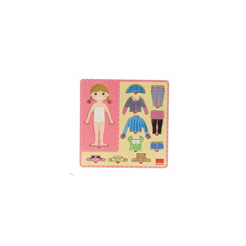 PUZZLE ENCAJABLE VESTIR NIÑA