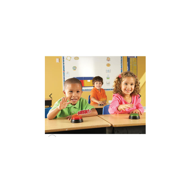 Pulsadores de respuesta con luces y sonidos