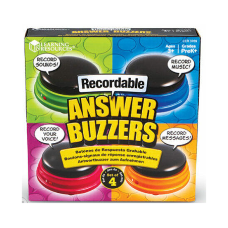 PULSADORES DE RESPUESTA GRABABLES