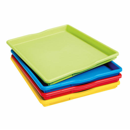bandejas se actividades multicolor ( 4 unid. )