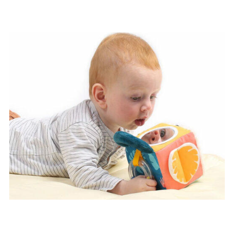 Cubo de tela Actividades Jungla