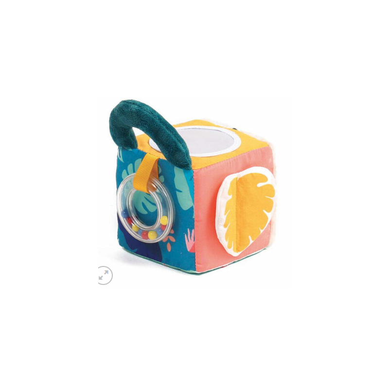 Cubo de tela Actividades Jungla