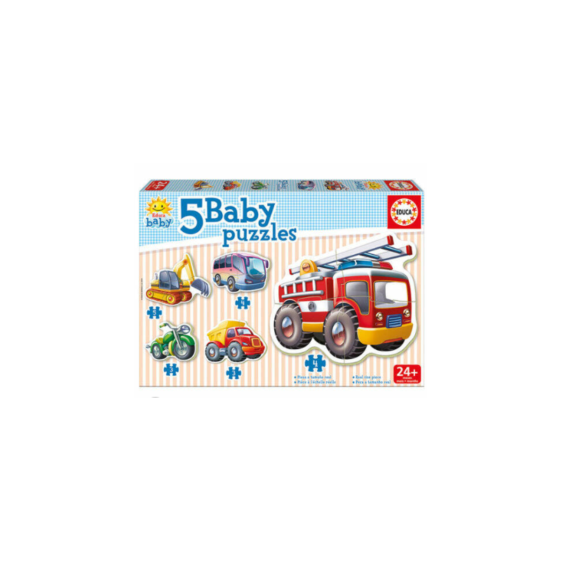 BABY PUZZLES VEHICULOS