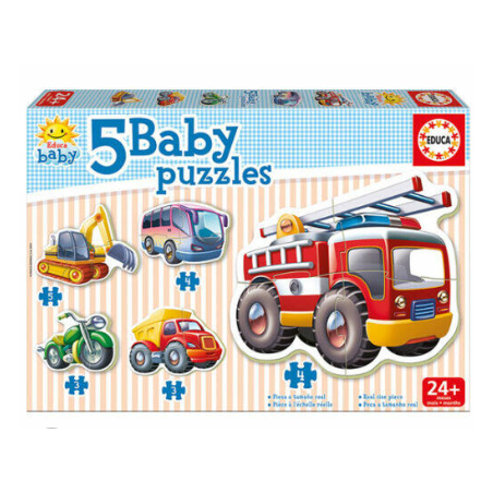 BABY PUZZLES VEHICULOS