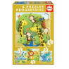 PUZZLES PROGRESIVOS ANIMALES SALVAJES