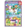 puzzle unicornios y hadas