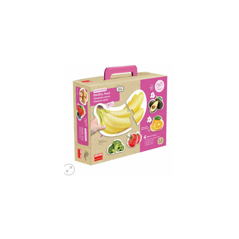 MAXIPUZZLE ALIMENTOS SANOS