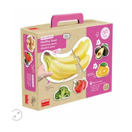 MAXIPUZZLE ALIMENTOS SANOS